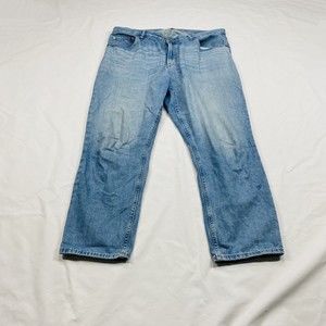 Everlane Jeans Womens Size 33 Super Soft Straight Leg Ankle Regular Light Wash